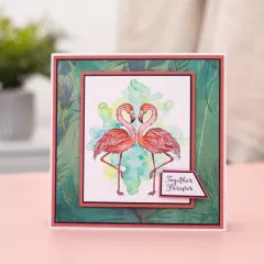 Clear Stamps - Flamazing Flamingos - Together Forever