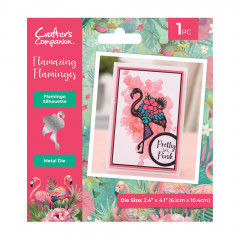 Metal Cutting Die - Flamazing Flamingos - Flamingo Silhouette