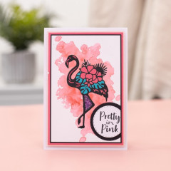 Metal Cutting Die - Flamazing Flamingos - Flamingo Silhouette