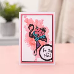 Metal Cutting Die - Flamazing Flamingos - Flamingo Silhouette