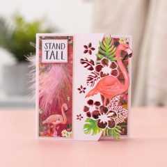 Metal Cutting Die - Flamazing Flamingos - Majestic Flamingo