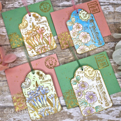 Woodware Clear Stamps - Garden Tags