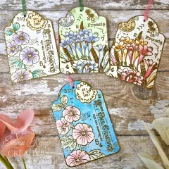 Woodware Clear Stamps - Garden Tags