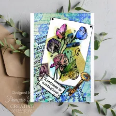 Woodware Clear Stamps - Sweet Pea