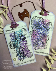 Woodware Clear Stamps - Sweet Pea