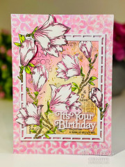 Woodware Clear Stamps - Spring Magnolia