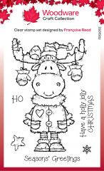 Woodware Clear Stamps - Maurice Moose