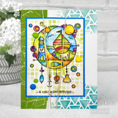 Woodware Clear Stamps - Seaside Dreamcatcher