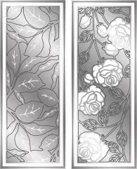 Gemini Create-A-Card Cutting Die - Floral Panel Rose