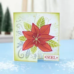 Metal Cutting Die - Joyous Poinsettia