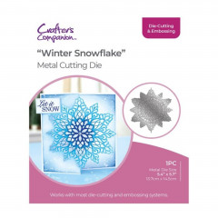 Metal Cutting Die - Winter Snowflake