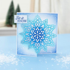 Metal Cutting Die - Winter Snowflake