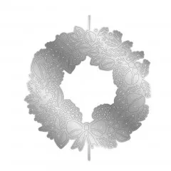 Metal Cutting Die - Yuletide Wreath