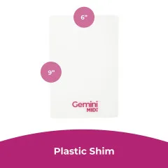 Gemini II Accessories - Midi 6 x 9 Plastic Shim - Compatible With Select Machines