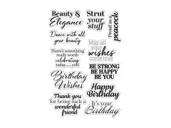 Clear Stamps - Graceful Plumes - Strut Your Stuff