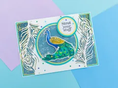 Metal Die - Graceful Plumes - Edge'able Lucky Feathers