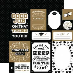 Graduation 6x6 Paper Pad