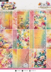 Studio Light - A4 Designer Paper Pad - Dragonfly Dreams