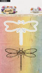 Studio Light - Stamp and Cutting Die - Dragonfly Dreams - Dragonfly
