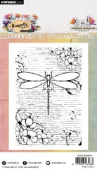 Studio Light - Clear Stamps - Dragonfly Dreams - Dragonfly Background