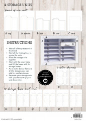 Studio Light - DIY Storage Block - Ink Units - Essentials Nr. 57