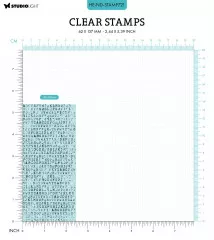 Studio Light - Clear Stamps - Natures Dream 2 Nr. 721 - ABC Background