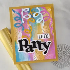 Hero Arts - Letterpress + Foil Plate - Starburst