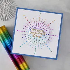 Hero Arts - Letterpress + Foil Plate - Starburst