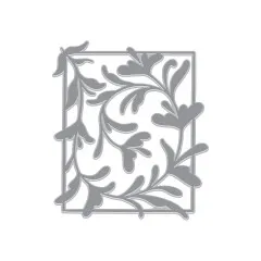 Hero Arts - Letterpress + Foil Plate - Decorative Floral