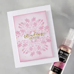 Hero Arts - Letterpress + Foil Plate - Lavish Flourish