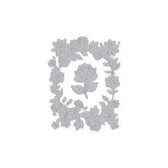 Hero Arts - Letterpress + Foil Plate - Floral Border