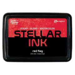 Simon Hurley - Stellar Ink Pad - Red Flag