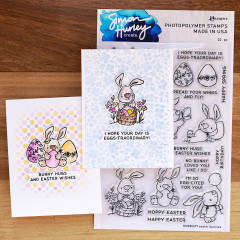 Simon Hurley Clear Stamps - Easter Bunnies