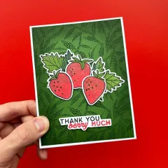 Simon Hurley Clear Stamps - Berry Best