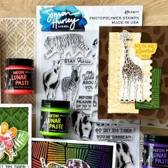 Simon Hurley Clear Stamps - Wild About You