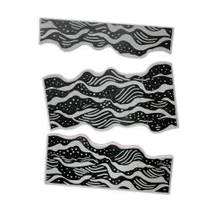 Simon Hurley 6x6 Cling Stamps - Saltwater