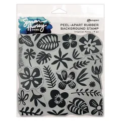 Simon Hurley 6x6 Cling Stamps - Tropical Flora