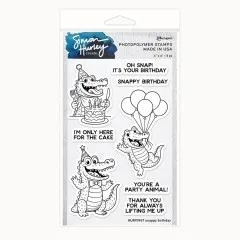 Simon Hurley Clear Stamps - Snappy Birthday
