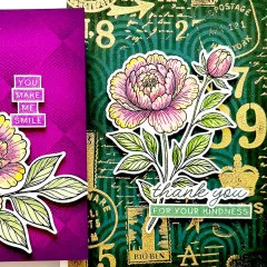 Simon Hurley 6x6 Layering Stencil - Happy Arches