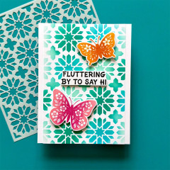 Simon Hurley 6x6 Layering Stencil - Star Tile