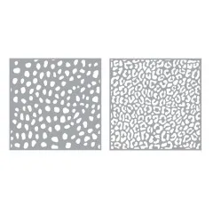 Simon Hurley 6x6 Layering Stencil - Leopard 2