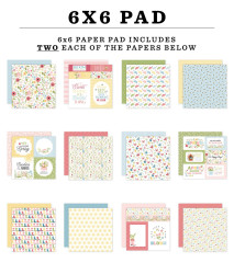 In Full Bloom - 6x6 Paper Pad