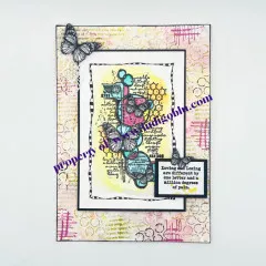 Unmounted Rubber Stamps - Soft Wings