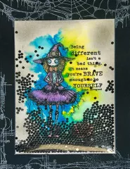 Unmounted Rubber Stamps - Witch Called Wanda