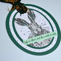 Unmounted Rubber Stamps - Winter Hare