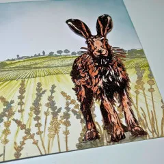 Unmounted Rubber Stamps - Winter Hare