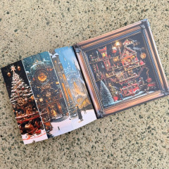 Steampunk Winterfest - 6x6 Paper Book