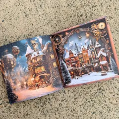 Steampunk Winterfest - 6x6 Paper Book