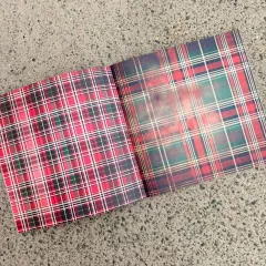 Tartan Textures - 8x8 Paper Book