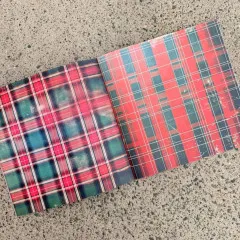 Tartan Textures - 8x8 Paper Book